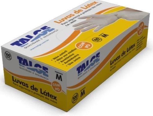 LUVA DESCARTAVEL CX 100 TALGE