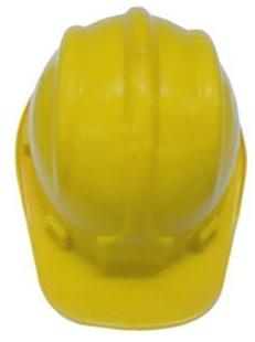 CAPACETE PLT C/ SELO INMETRO - AMARELO